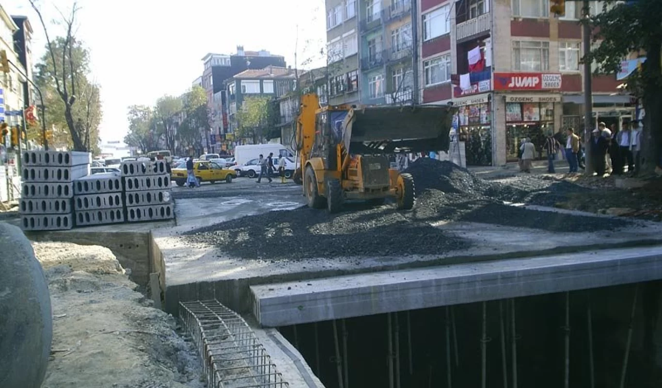 İstanbul Büyükşehir Belediyesi Sarıyer Deresi Islahı İnşaatı